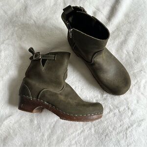 Sandgrens Manhattan Low Clog Boot Women’s Size 41 Green